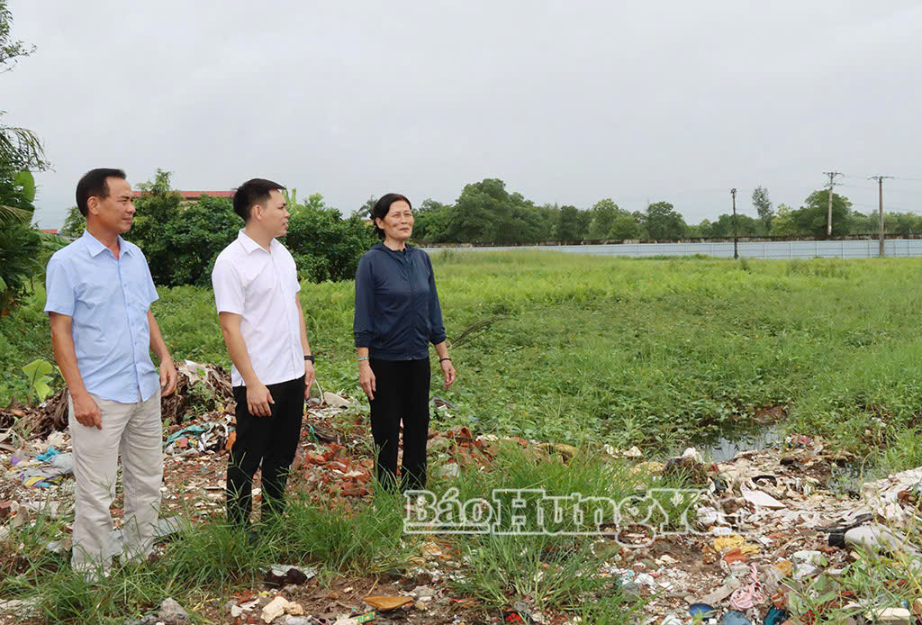 CÁN BỘ, ĐẢNG VIÊN GƯƠNG MẪU THỰC HIỆN GIẢI PHÓNG MẶT BẰNG CÁC DỰ ÁN